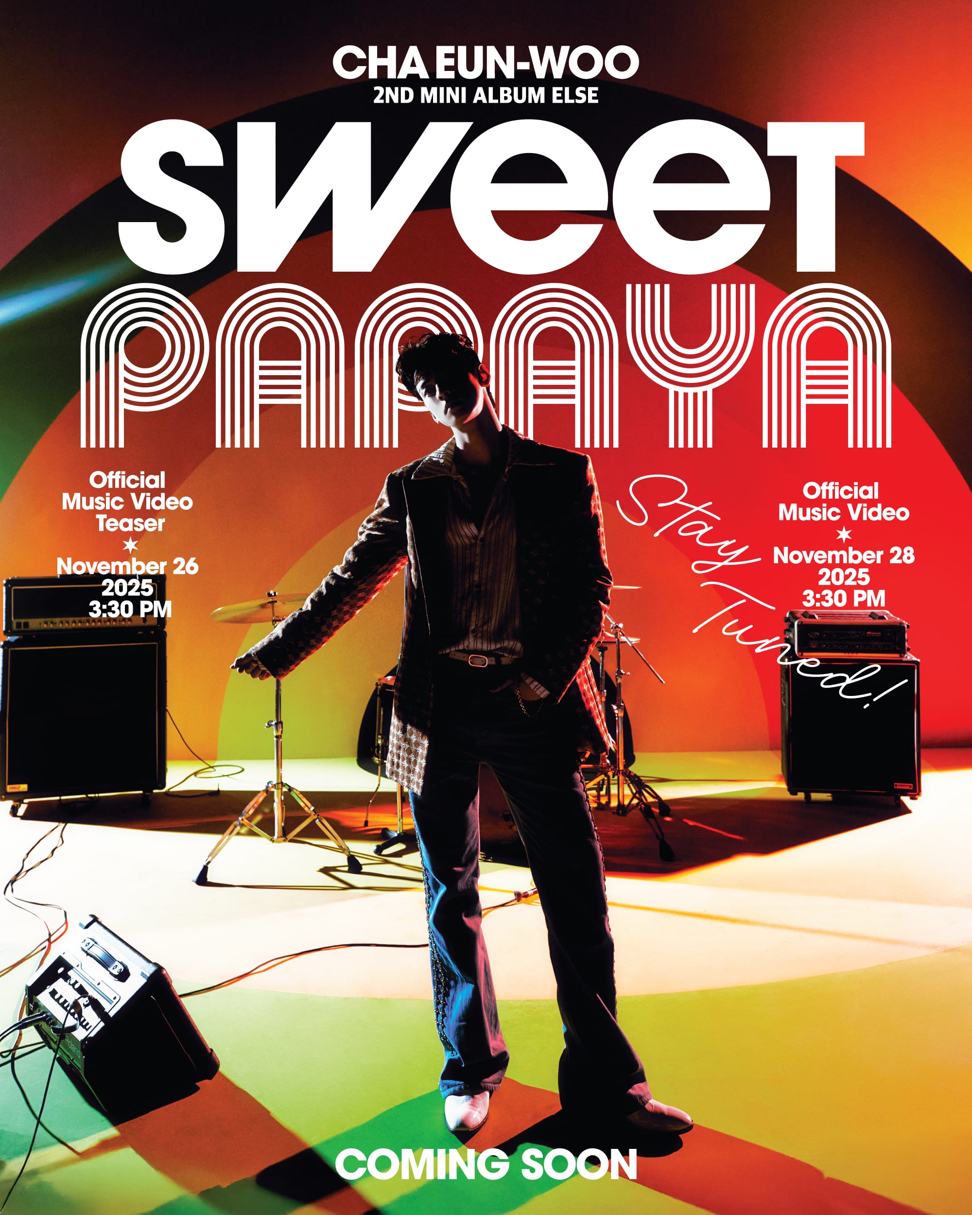 CHA EUN-WOO Makes a Stunning Solo Comeback with “SATURDAY PREACHER”