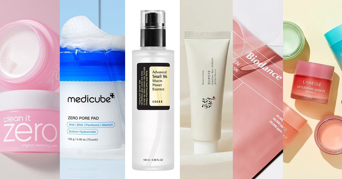 6 Must-Try Korean Skincare Favorites Loved in the U.S.